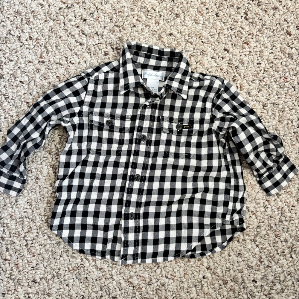 RALPH LAUREN Baby Boy Button Up